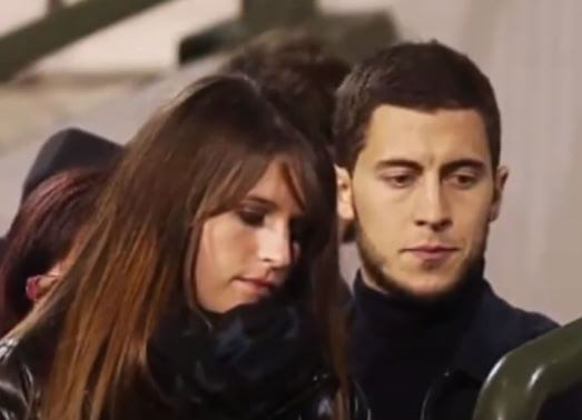 Leo Hazard parents Eden Hazard and Natacha Van Honacker.